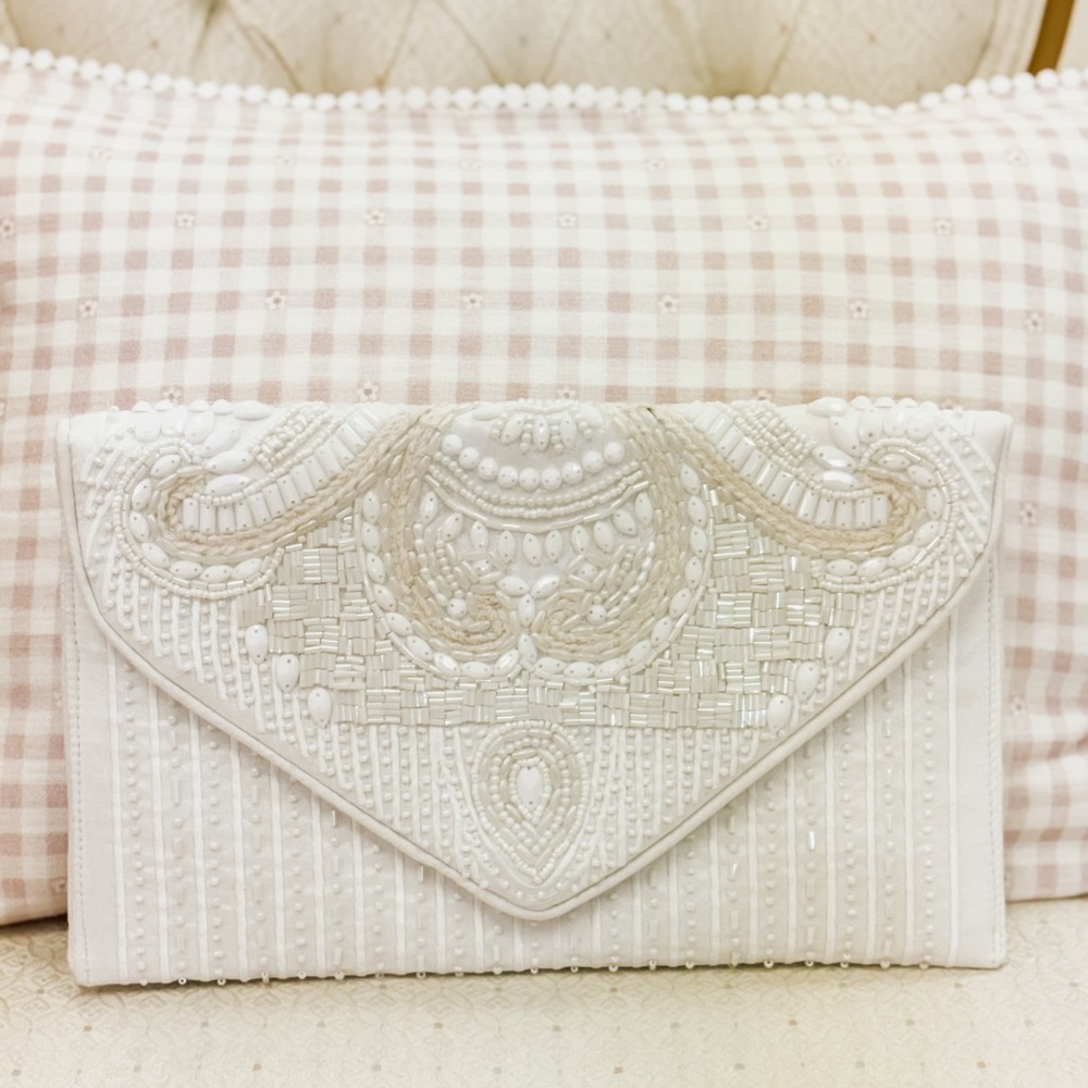 Elegant Beaded Clutch